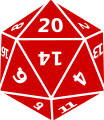Twenty sided dice.svg